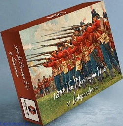 Wojna o niepodległość Norwegii 1814 - gra planszowa